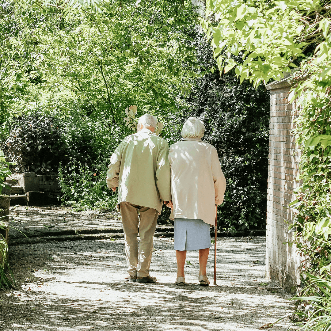 Elderly couple